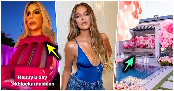 Еще одна странная вечеринка от Кайли Дженнер, которую она устроила в честь дня рождения ее сестры Хлои Кардашян