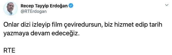 Sosyal medya platformlarının kapatma tehdidinde bulunan Erdoğan Twitter'dan eleştirilere yanıt verdi