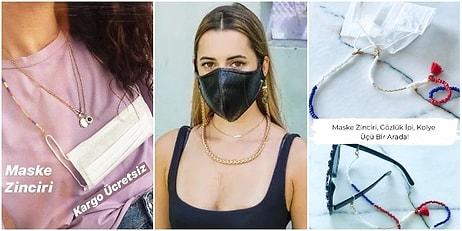 Moda Yeni Ürünlerde Sınır Tanımıyor: Pandemi Döneminin En Son Trendi Maske Zincirleri