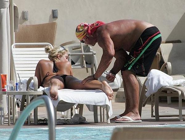 9. Hulk Hogan ve kızı Brooke Hogan: