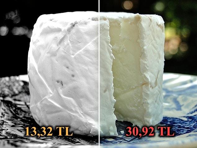 Tam yağlı beyaz peynirin kilo fiyatı 30,92 TL oldu.