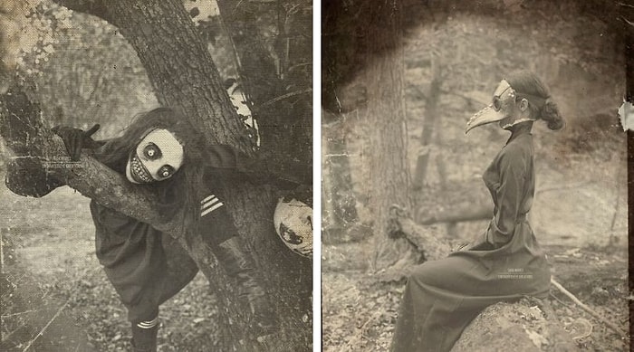 27 старинных фотографий Хэллоуина, которые выглядят более жутко, чем современные фильмы ужасов