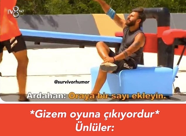 3. İnsan bir tane sayı alamaz mı be Gizem?