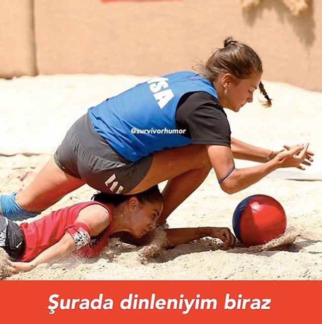 7. Güzel bir yer seçilmiş dinlenmek için