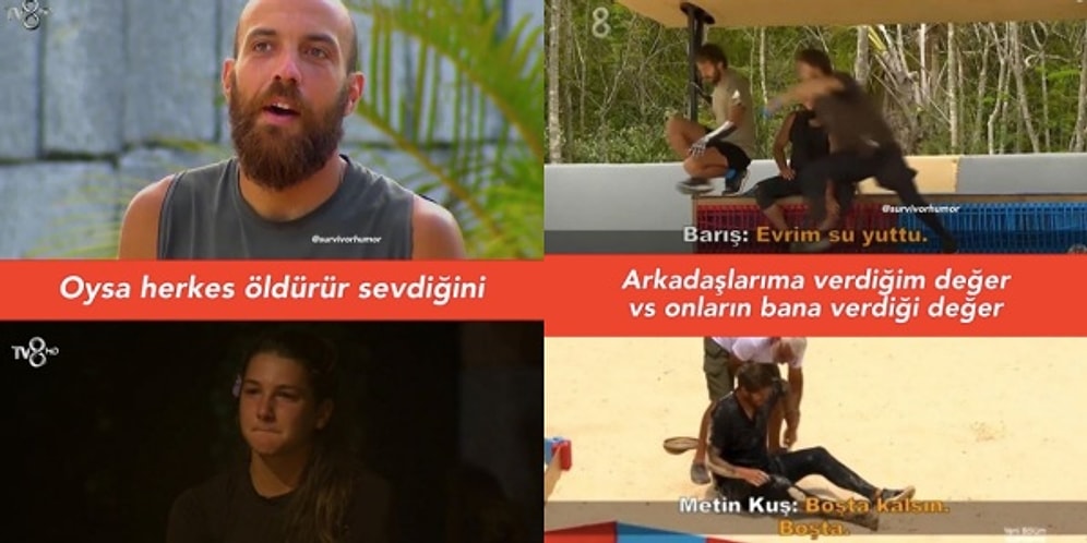 Tarihin En Uzun Süren ve En Çok İzlenen Survivor'ını Anlatan Birbirinden Komik Caps Çalışmaları