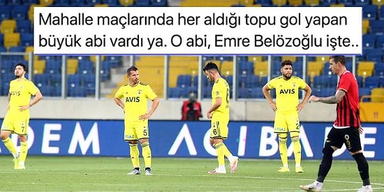 Emre Belözoğlu'nun Tarihe Geçtiği Gençlerbirliği- Fenerbahçe Maçında Kazanan Çıkmadı