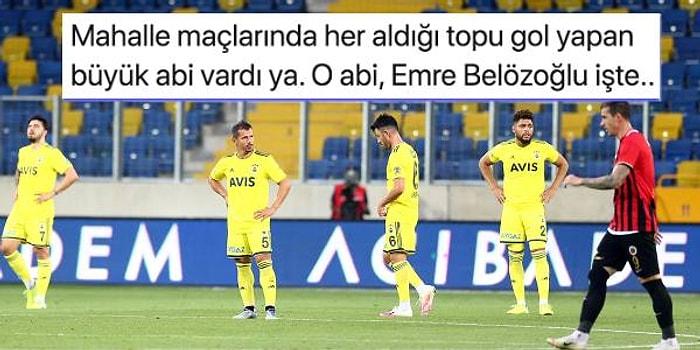 Emre Belözoğlu'nun Tarihe Geçtiği Gençlerbirliği- Fenerbahçe Maçında Kazanan Çıkmadı