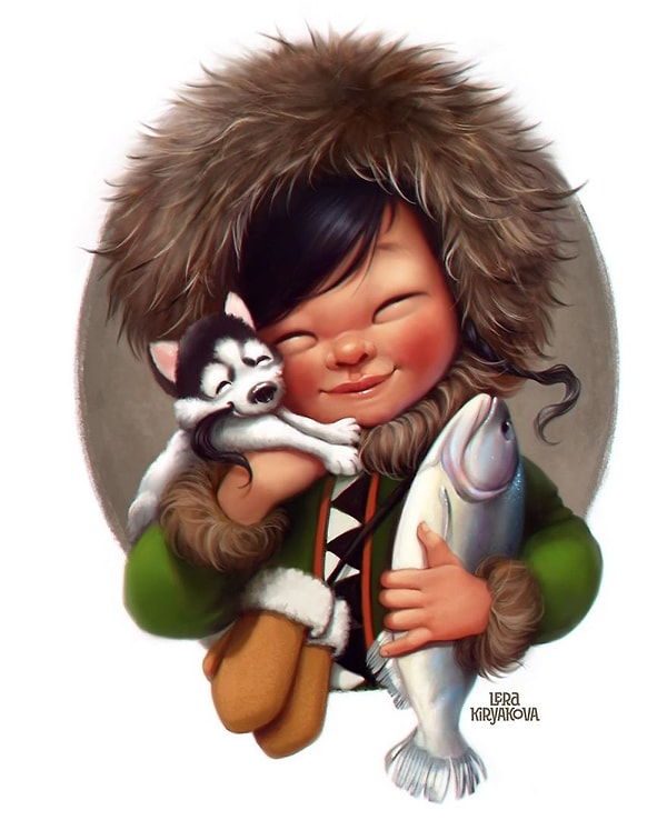 4. Девочка с Севера