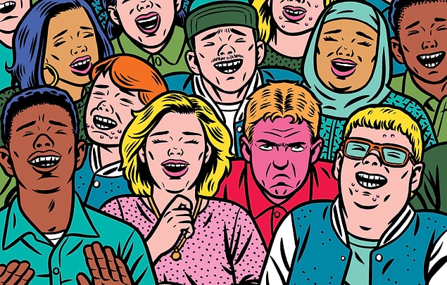 Okul gruplarının çaylaklara yaptığı bodruma kapatma, sataşma, dayak, çiğ et yedirme, ayak işleri yaptırma, toplum içerisinde utandırma gibi "şakalar" aslında grup bağlılığını arttırmaya yönelik yüzyıllardır uygulanan seramonilerin modernleşmiş hali aslında.