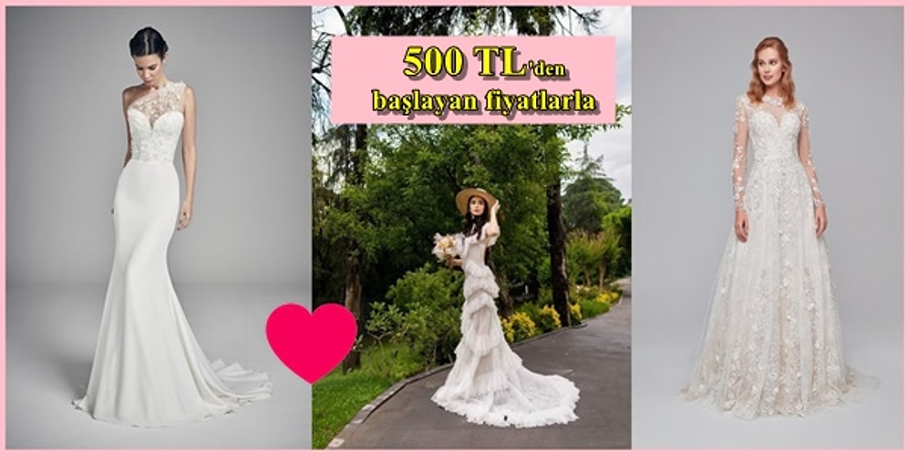Hayalinizdeki Gelinlik Tam Burada Olabilir! Oturduğunuz Yerden Bakıp Satın Alabileceğiniz Birbirinden Güzel Gelinlikler