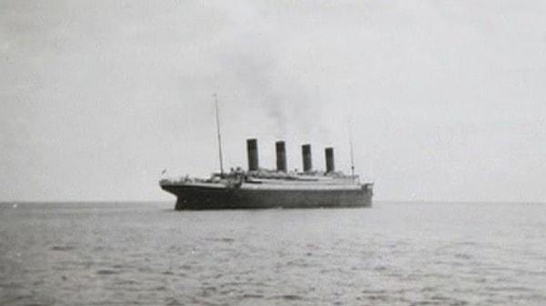 5. Titanik batmadan önce çekilen son fotoğraf, 1912