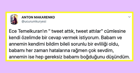 Ece Temelkuran'ın 'Bol Bol Tweet Attık' Sözleri ve Cinsiyet Eşitliği Bilinci Konusunda Sosyal Medyanın Küçümsenmeyecek Gücü