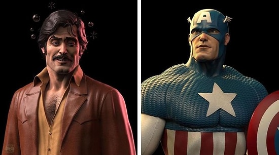 Художник создает фигурки в стиле 70-х, вдохновленные супергероями Marvel (30 фото)