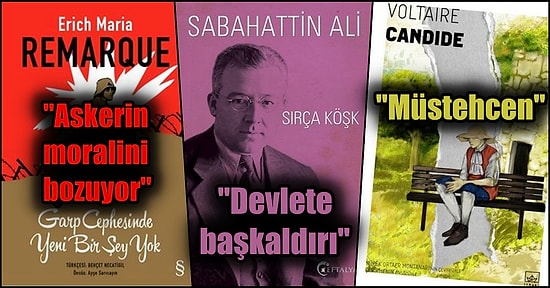 Geçmişten Günümüze Dünyanın Çeşitli Bölgelerinde Farklı Sebeplerle Yasaklanmış 47 Kitap