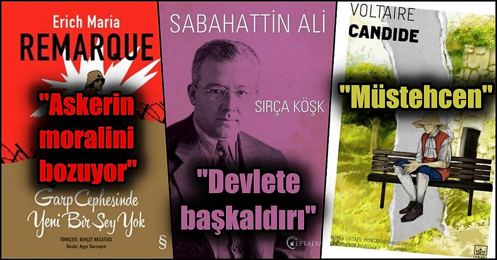 Geçmişten Günümüze Dünyanın Çeşitli Bölgelerinde Farklı Sebeplerle Yasaklanmış 47 Kitap