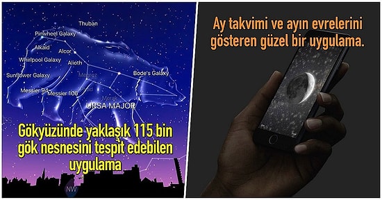 Uzaya Bakmayı Seven Herkesin Ekrandan Gözlerini Ayırmadan Kullanacağı Birbirinden Faydalı Telefon Uygulamaları