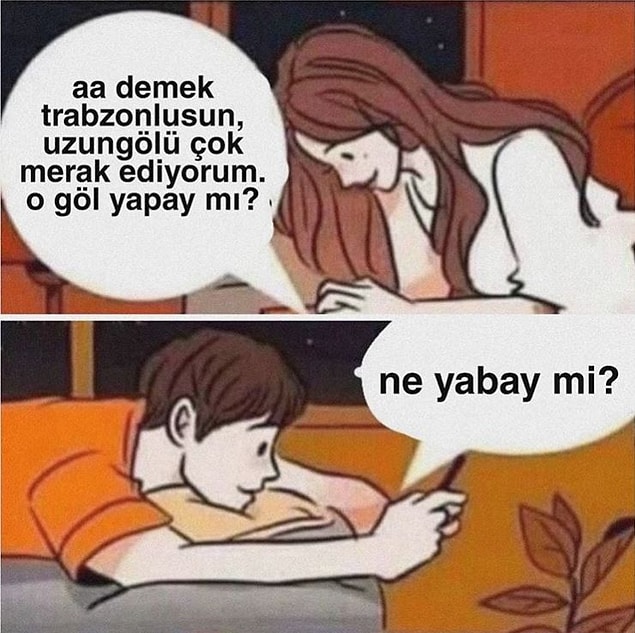 4. Göldür o ne yabay mi ya?