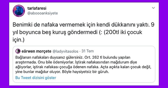 Kadın Cinayetlerini Meşrulaştırmak İçin Nafakayı Kullanan ve Üç Kuruş Ödemeyi Reddeden Erkeklere İki Çift Lafımız Var!