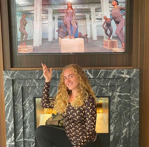 1. Bekarlığın tadını doyasıya çıkaran Adele'in son hali, görenleri şaşırttı!