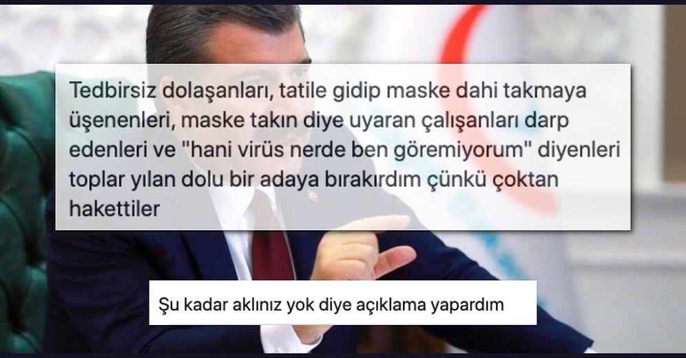 Sağlık Bakanı Olsalar Yapacakları İlk İcraatları Bizimle Paylaşıp Hepimizi Derin Düşüncelere Daldıran Takipçilerimiz