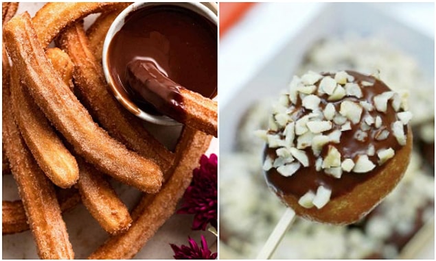 4. Churros / Çikolatalı Lokma