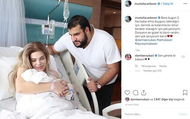 İhanet iddialarının üzerinden çok geçmeden ikinci bebeklerini de kucaklarına alan çift, geçmişe perde çekmişti.