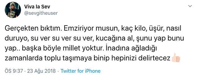 3. “Üşümüyor mu öyle? Ağzını burnunu kapat iyice. Sar sıkı sıkı."