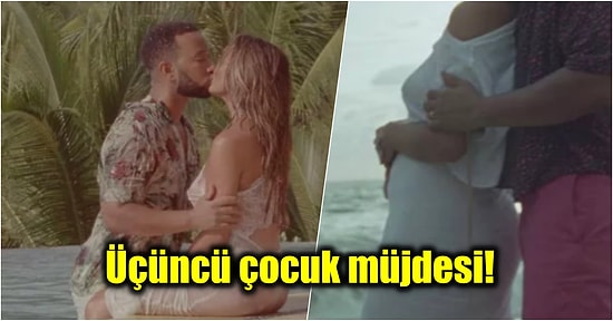 Chrissy Teigen ve John Legend Çifti Üçüncü Çocuklarını Beklediklerini Göz Dolduran Bir Şekilde Herkese Duyurdu!