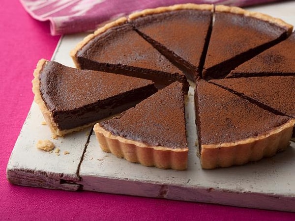 6. Çikolatalı tart