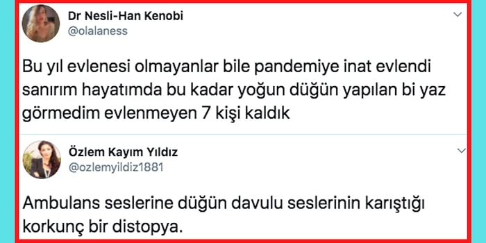Koronavirüsle Mücadele Edilen Bu Süreçte Hiçbir Şey Yokmuş Gibi Düğün Yapanlara Tepki Gösteren İnsanlar