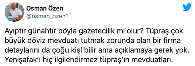 Gündeme gelen haber sonrası sosyal medyadan da farklı düşünceler paylaşıldı...