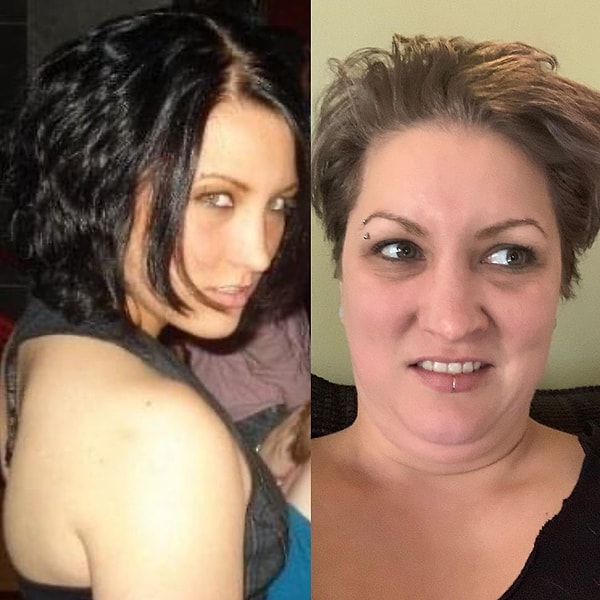 Но эти женщины не побоялись выставить свои изменения в обратную сторону, тем самым, пойдя против вышеупомянутого тренда.