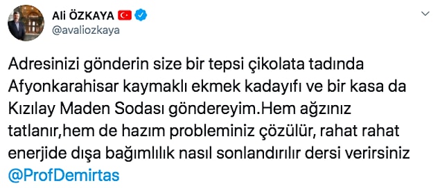 AK Parti Afyonkarahisar Milletvekili de tartışmalara dahil oldu.