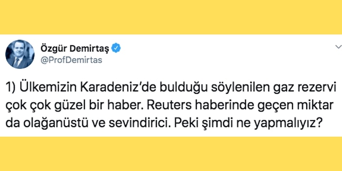 Ekonomist Özgür Demirtaş'tan Gaz Rezervinin Bulması Halinde Türkiye'nin Nasıl Bir Yol İzlemesi Gerektiğine Dair Önemli Yorumlar