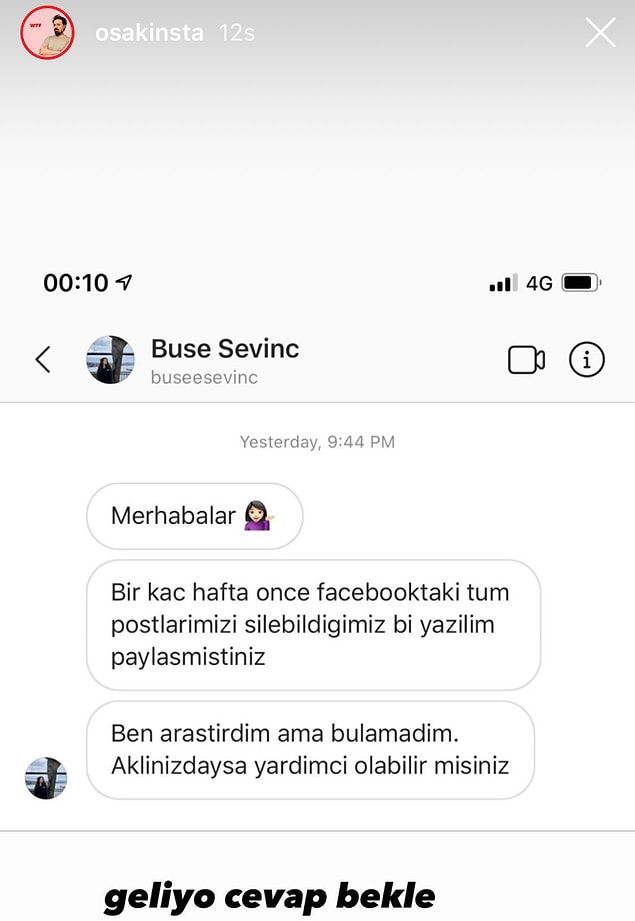 Ama gelgelelim Ozan Sakin, sosyal medya üzerinden kendisine kibarca bir soru yönelten genç kadını küçük düşürmeye çalışması ve terslemesiyle gündemde.
