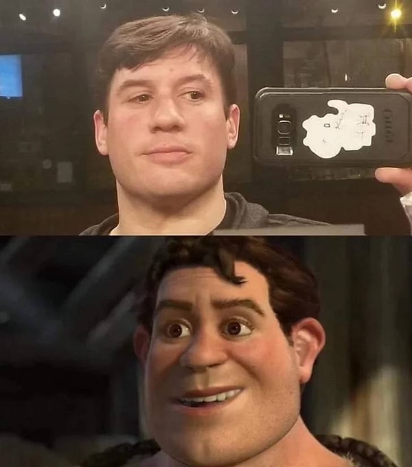 13. "Человеческий Шрек!"