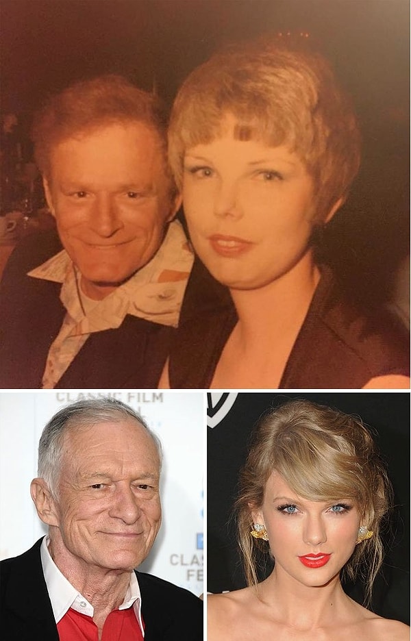 7. "Когда твоя бабушка выглядит как Тейлор Свифт, а дедушка - как брат Хью Хефнера"