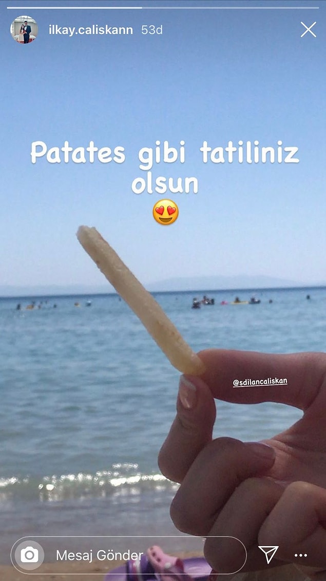 10. Bazen patates olmak istersin.
