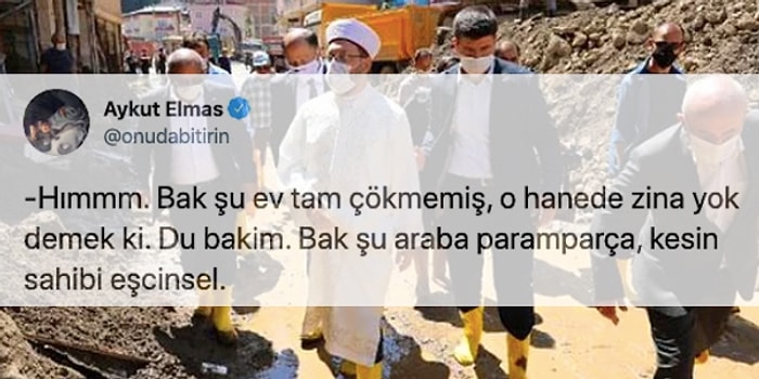 Aykut Elmas'ın Diyanet İşleri Başkanını Eleştirdiği Tweet'e Tepki Yağdı