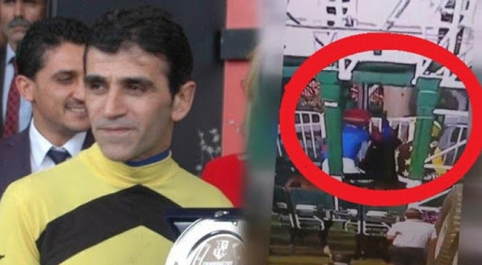Bold Pilot’un Jokeyi Efsane İsim Halis Karataş Yarıştığı Ata Yumruk Attı
