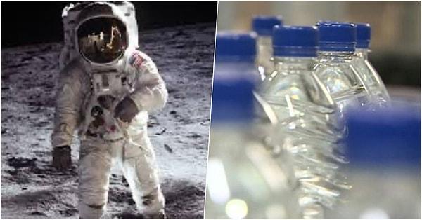 10. Plastik şişeler, Ay'a ayak bastıktan çok sonra üretildi.