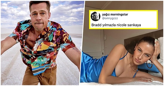Bize de Nasip Olur mu? Brad Pitt Uzun Yılların Ardından Aşkı 27 Yaşındaki Model Nicole Poturalski'de Buldu!