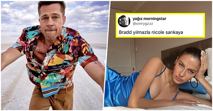 Bize de Nasip Olur mu? Brad Pitt Uzun Yılların Ardından Aşkı 27 Yaşındaki Model Nicole Poturalski'de Buldu!