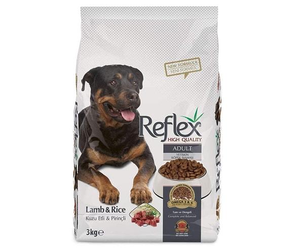 20. Reflex Kuzulu ve Pirinçli Yetişkin Köpek Maması 3 kg / 15 Kg