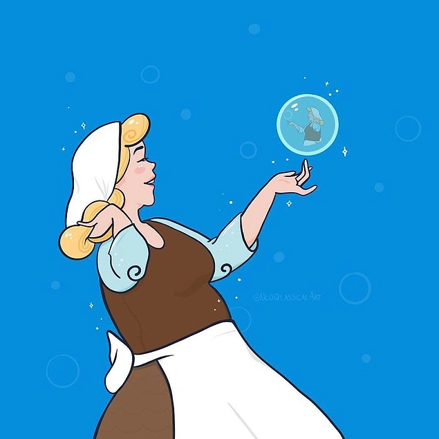 В таком теле их еще никто не видел! Художница создает новые образы для принцесс Диснея s 8c20e61ba20cd00c1aa413e04827b7308753cbaa - В таком теле их еще никто не видел! Художница создает новые образы для принцесс Диснея