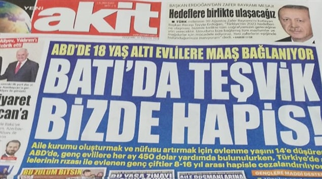 3. Akit Gazetesine paçavra diyerek okurlarının sinirlenip abdestini kaçırmasına sebebiyet vermek