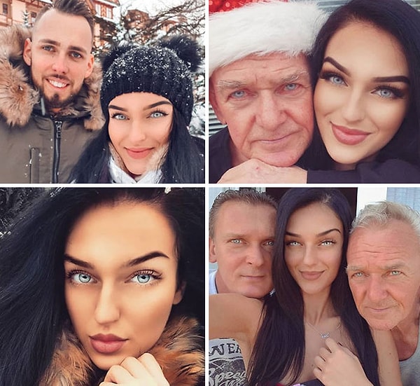 20. Девушка, и ее семья с глазами демона