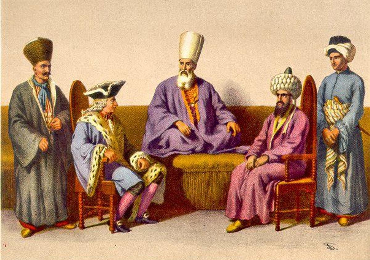 Заседание дивана в османской империи