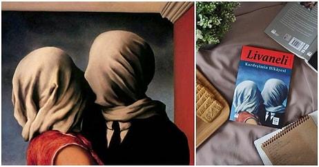 Zülfü Livaneli'nin Kardeşimin Hikayesi Adlı Kitabının Kapağını da Süslemiş Olan René Magritte'nin 'Aşıklar' Tablosu