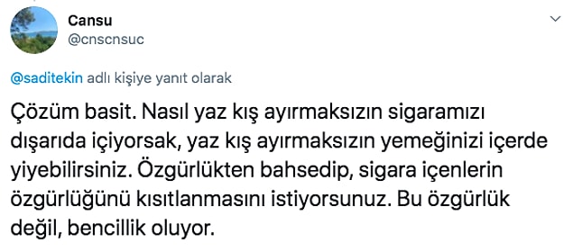 1. Bu tweet'in ardından da sosyal medya destekleyen desteklemeyen insanlar olarak ikiye ayrıldı. Kimisi yukarıda bahsettiğim argümanları savunup, bu isyana tepki gösterdi;
